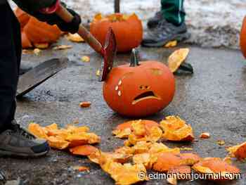Snow headed to Edmonton, but will it make for a scary Halloween?