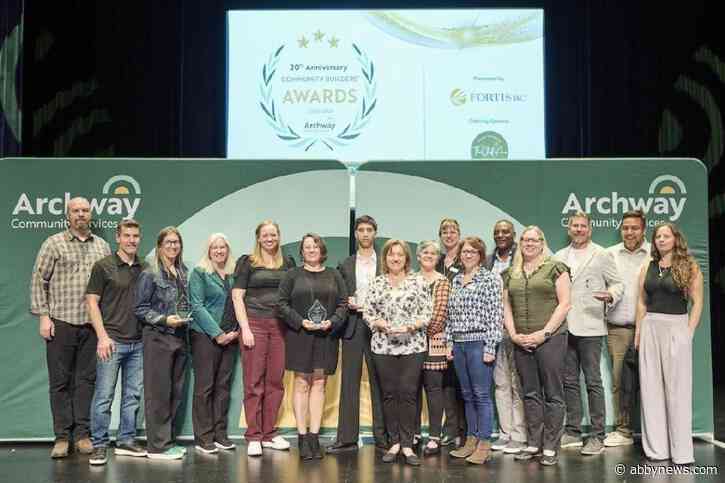 Recipients presented with Community Builders’ Awards in Abbotsford