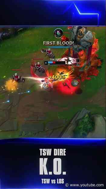 Dire sends Feisty to the FOUNTAIN