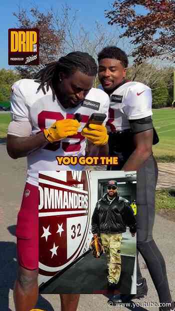 Chig rates fits 👏 #nfl #commanders #football #shorts #raisehail