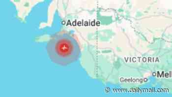 Adelaide rattled as magnitude 4.8 earthquake strikes - with residents reporting shaking homes