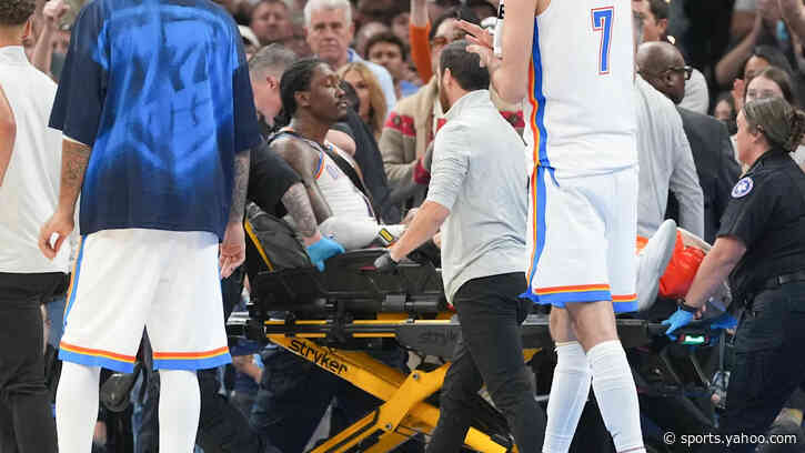 Thunder's Jalen Williams out indefinitely with fractured fibula, dislocated ankle after gruesome injury in win over Clippers