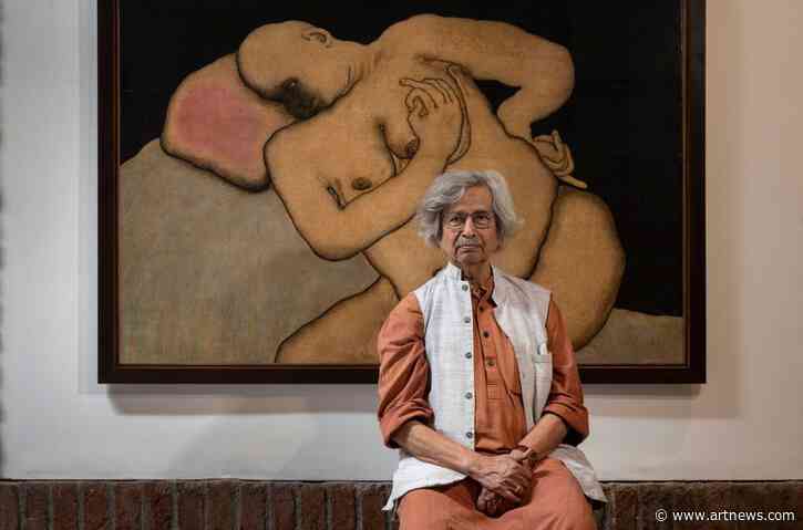 Jogen Chowdhury, ‘Towering Pillar’ of Indian Modern Art, Has Died at 87
