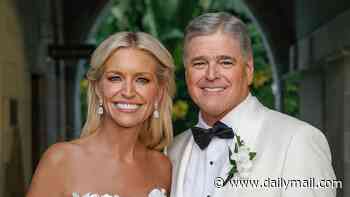 Secrets of Fox hosts Sean Hannity and Ainsley Earhardt's A-list wedding bonanza, with GOP stars galore and sexagenarian guest's comical photoshop fail