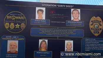 4 arrested after alleged scheme to take Hollywood home of elderly victim with dementia, police say