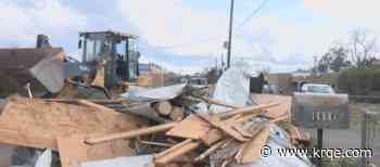 Clean up continues after EF-1 tornado causes damage in Santa Fe