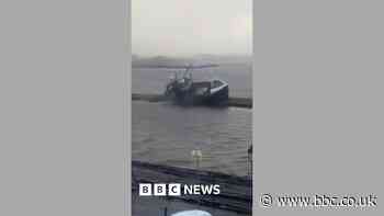 The aftermath of Storm Boelo across Scotland