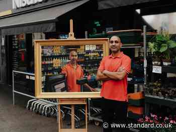South London corner shop owner honoured with portrait by Royal artist