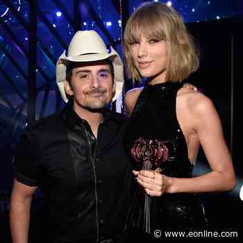 Taylor Swift Jokes Why She, Brad Paisley Were "Estranged" for 19 Years