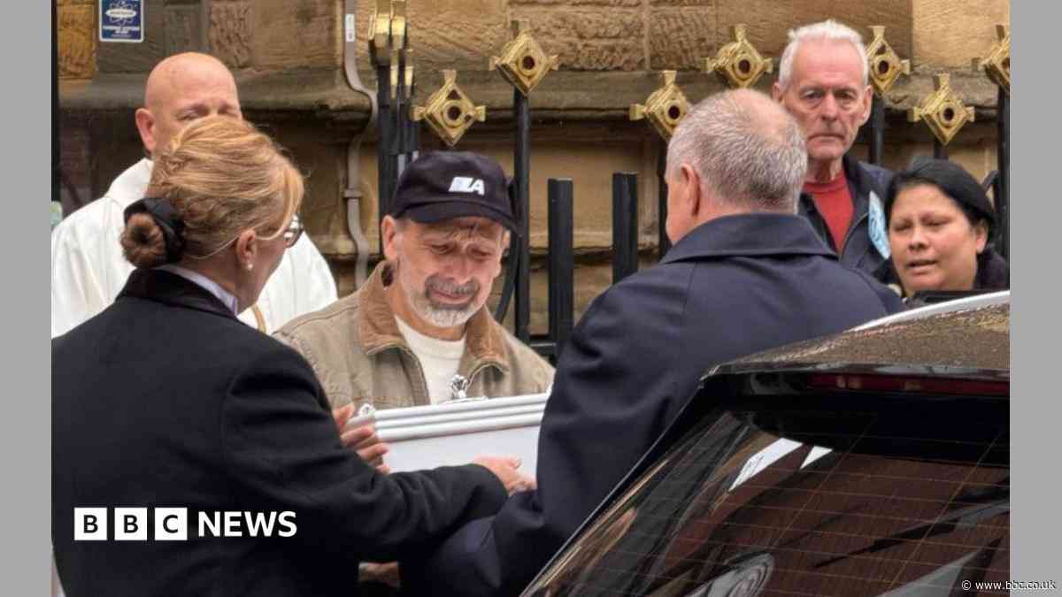 Killed baby's funeral 'important moment' for family