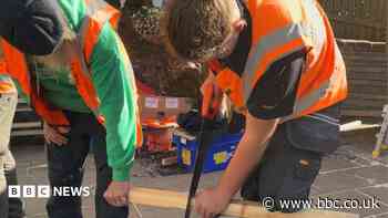 Charity hut transformation boosts teens' skills