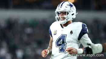 Cowboys handle Eagles on Javonte Williams' career night