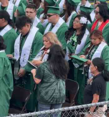 Farmington High School graduate told to remove Native American beaded cap files lawsuit
