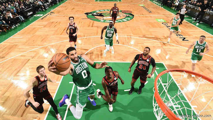 Celtics handle business at home, beat Bulls 134-99