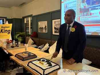 Rawlson King secures re-election in Rideau-Rockcliffe