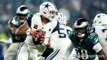 Prescott says NFC East 'right in front of us' as Cowboys end 2-game slide