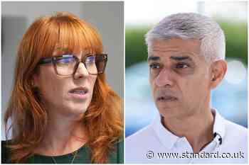Angela Rayner backs 'Mr London' Sadiq Khan for fourth term as Mayor in race gathering pace