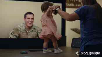 How Google Beam connects military families globally
