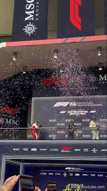 Time for a well-deserved shower! 🍾🏆 #F1shorts #F1