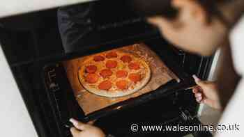 Pizza base crispy 'every time' if you always use 1 part of oven - not middle shelf