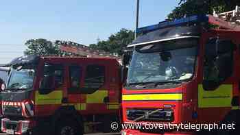 Fire breaks out at Warwickshire recycling centre