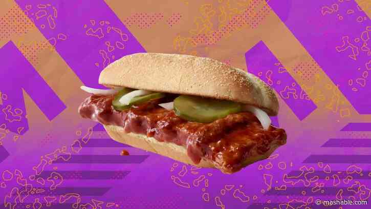 McDonalds has relaunched the McRib this week — where to find yours