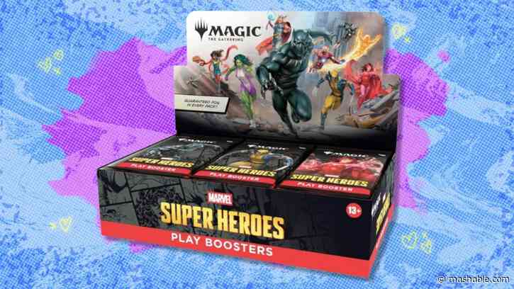 The Magic: The Gathering Marvel Super Heroes Play Booster Box is close to market price at Amazon — save over $70