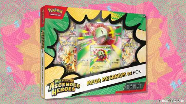 The Pokémon TCG Ascended Heroes Mega Meganium ex Box is close to best-ever price on Amazon — save $20