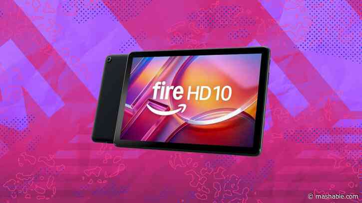 Amazon’s Fire HD 10 tablet is matching its Prime Day low ahead of Black Friday
