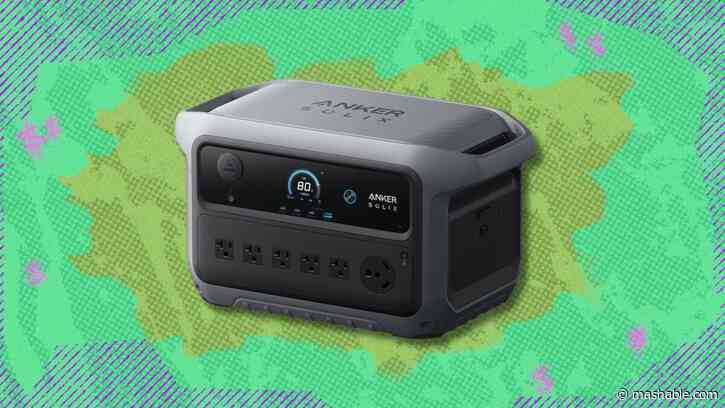 This heavy-duty Anker Solix power station is $600 off at Amazon, but not for long