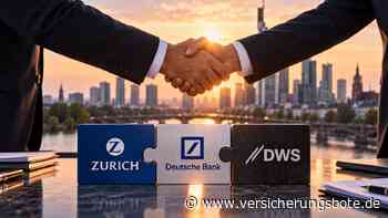 Zurich, Deutsche Bank und DWS verlängern Zusammenarbeit