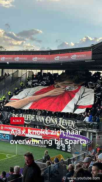 Ajax knokt zich tegen Sparta naar plek 2