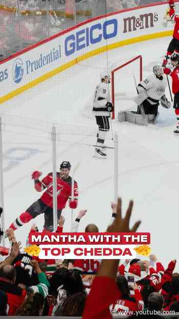 Ant-Man with the top cheddar. #shorts #njdevils #anthonymantha #antman #devilsvskings #hockey #nhl