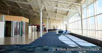 Inside abandoned Yorkshire airport with eerily deserted lounges and shops