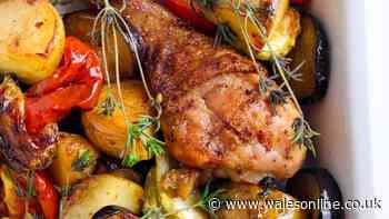 Mary Berry's quick chicken traybake is the perfect midweek dinner for the whole family