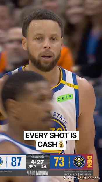 STEPH CURRY GOES PERFECT 6/6 in an INSANE THIRD QUARTER! 🔥