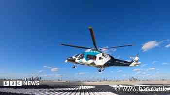 London's only 24-hour hospital helipad marks a decade of saving lives