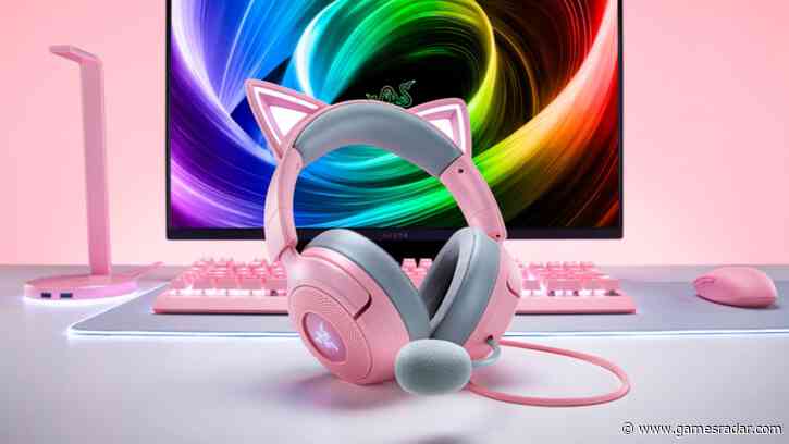 Razer's new Kraken Kitty V3 headset has a cosplay mode, but I'd be wary about taking your gaming tech to a convention