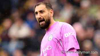 Under-fire Man City goalkeeper Gianluigi Donnarumma and four more stars given three-day holiday by Enzo Maresca following defeat by Aston Villa