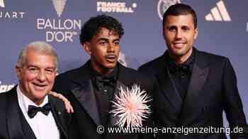 Lamine Yamal gewinnt Nachwuchspreis beim Ballon d'Or 2026 und Spaniens Fußball dominiert Gala