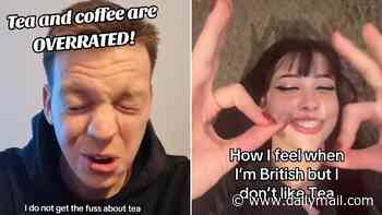 Gen Z have cancelled the builder's brew! Survey reveals classic cuppas have fallen out of favour - with youngsters now opting for trendy matchas and green teas
