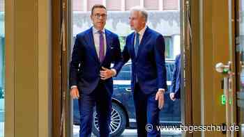 Stubb und Störe sprechen mit Putin
