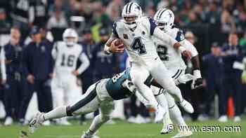 Buzz: Cowboys go off, Saquon scores but hurt again