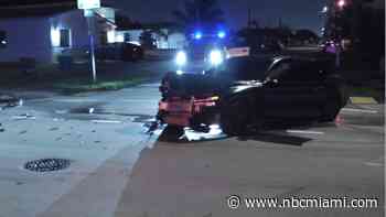 Man accused of crashing into cruiser, fleeing from officers, arrested in Hollywood, police say