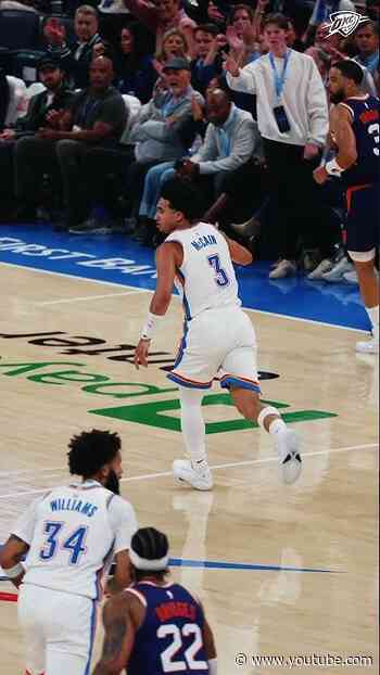 JMac going to work 👨‍🍳 #okcthunder #nba