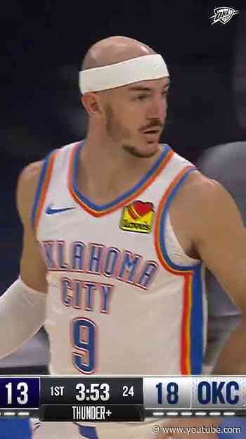 That's 3️⃣ for AC #okcthunder #nba