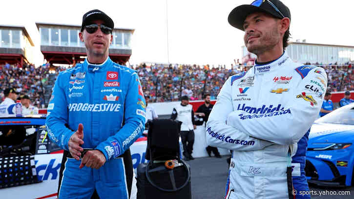 Did Kyle Larson Violate the Yellow-Line Rule? Hamlin and Earnhardt Jr. Weigh In