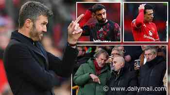 Man United chiefs have been struck by paralysis and indecision again. By not putting Michael Carrick out of his misery, they are letting another season go to the dogs, writes IAN HERBERT