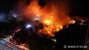 Anwohner auf der Flucht: Großbrand wütet in Armenviertel von Seoul