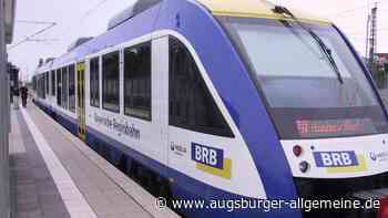 Schienenersatzverkehr und Bahnverspätungen: Bauarbeiten betreffen Regiobahn nach Augsburg